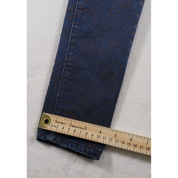 JOE'S JEANS Girls Size 12 Leopard Brown Velvet Skinny Slim Fit Legging Pants - Picture 16 of 16